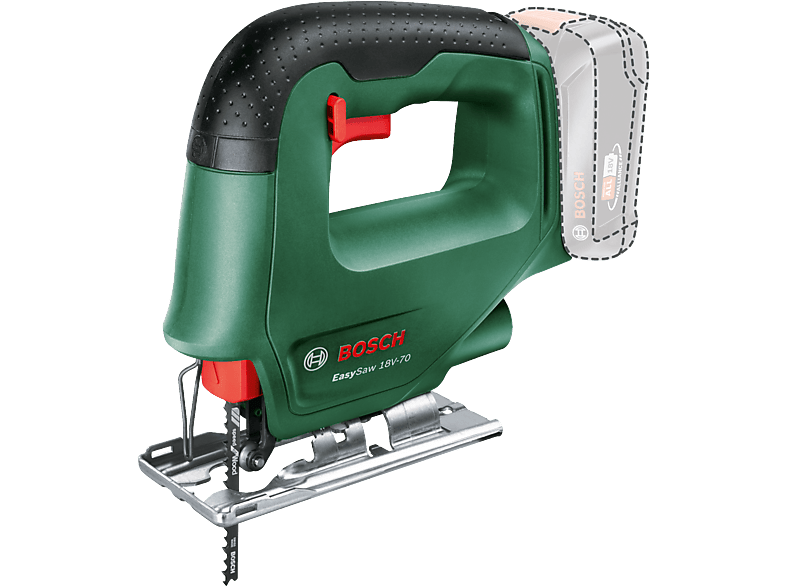 BOSCH EasySaw 70 Akkumulátoros szúrófűrész, 18V, akku és töltő nélkül (0603012000)