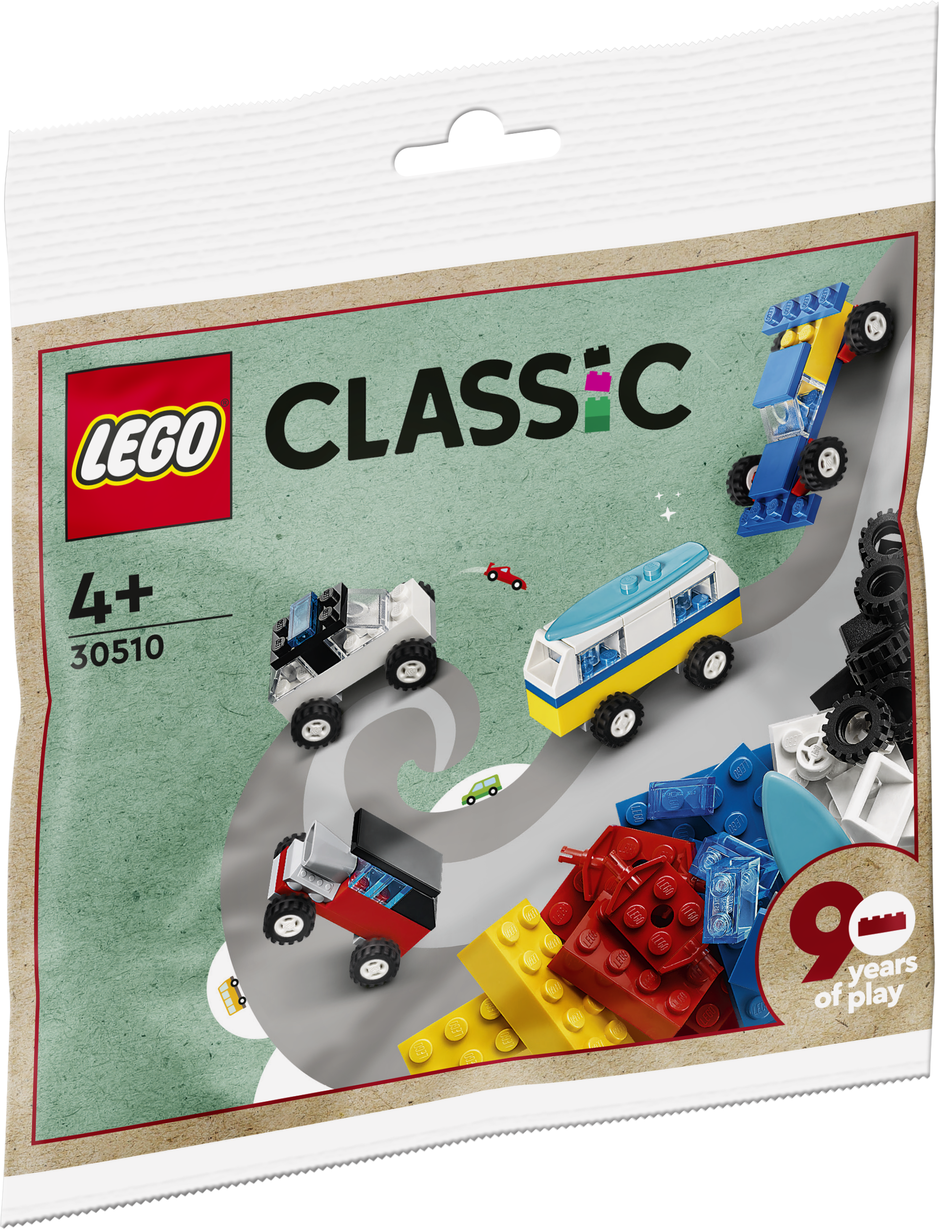 LEGO 30510 AUTOS 90 Mehrfarbig Bausatz, JAHRE