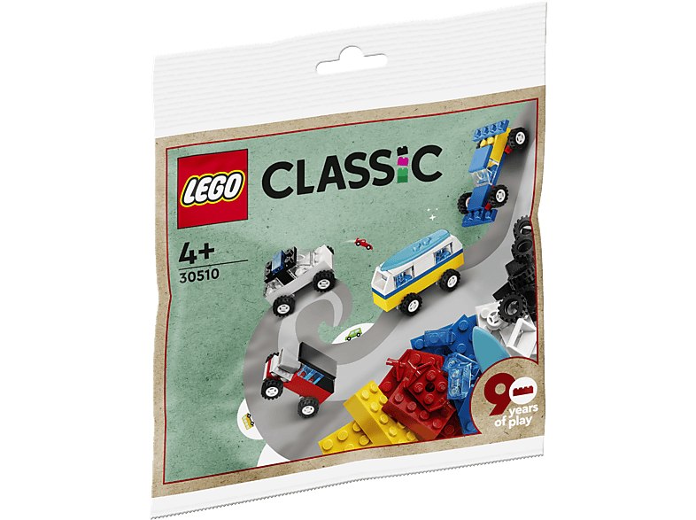 LEGO 30510 90 JAHRE Bausatz, AUTOS Mehrfarbig