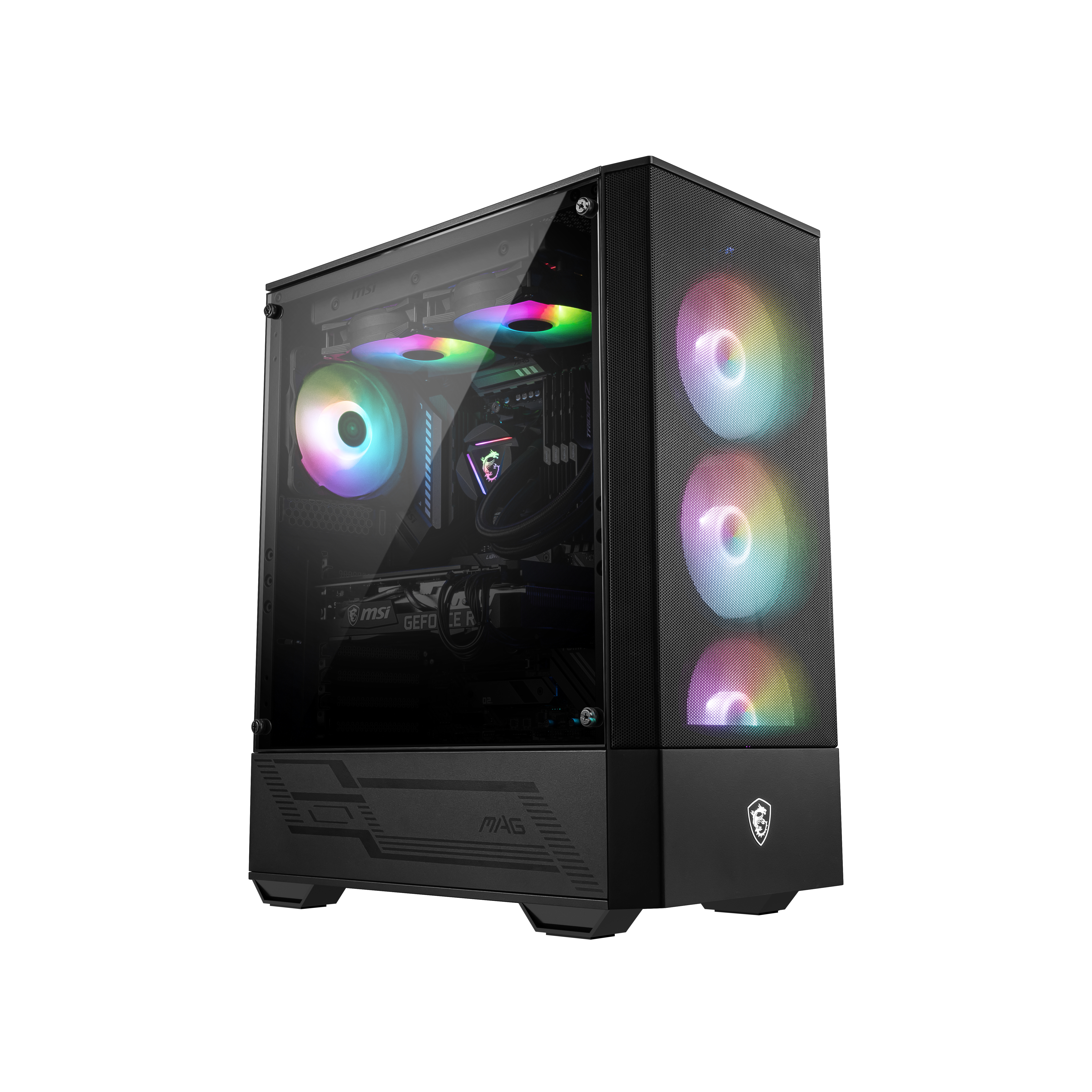MSI 306-7G16X21-809 MAG FORGE 111R PC-Gehäuse, Black