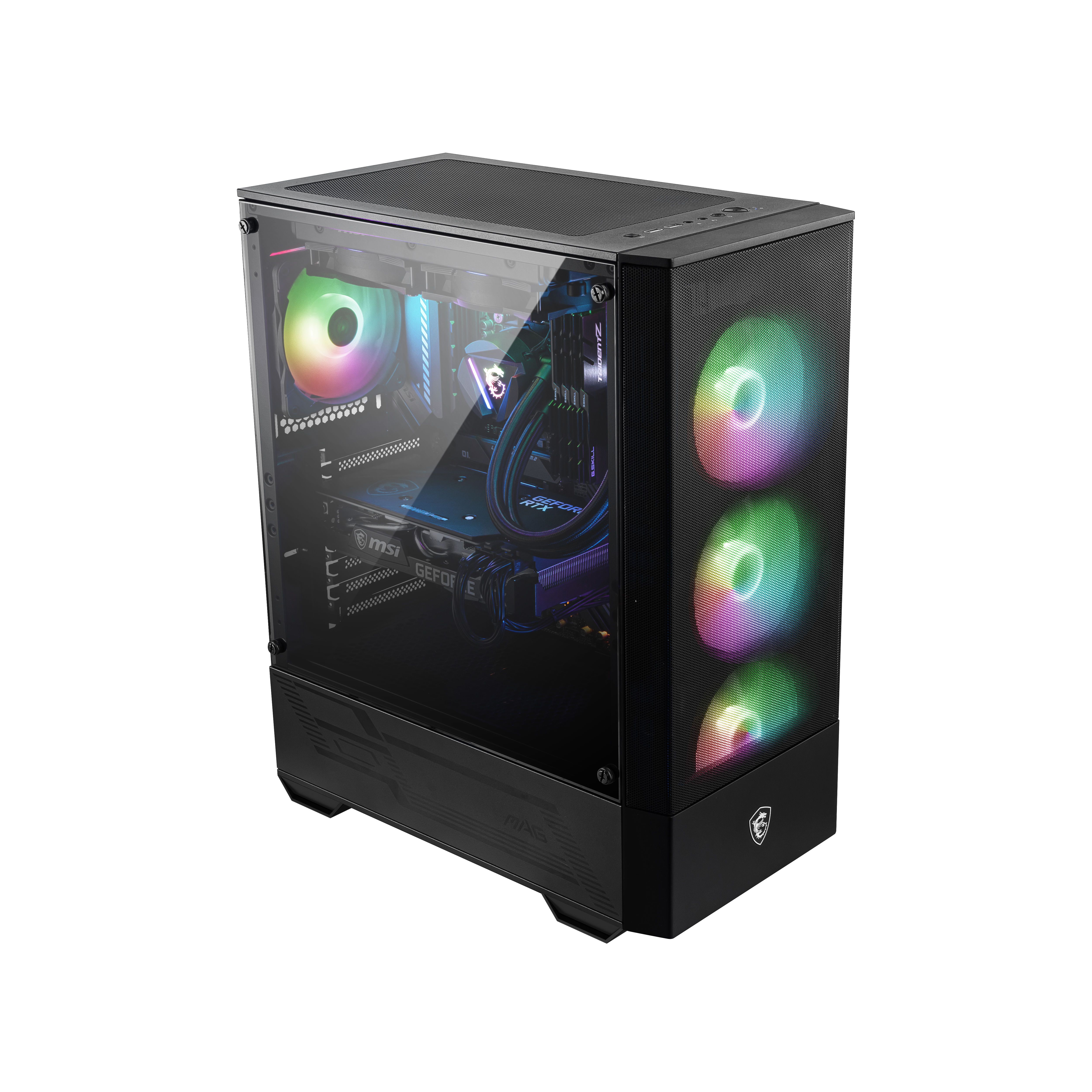 MSI 306-7G16X21-809 MAG FORGE 111R PC-Gehäuse, Black