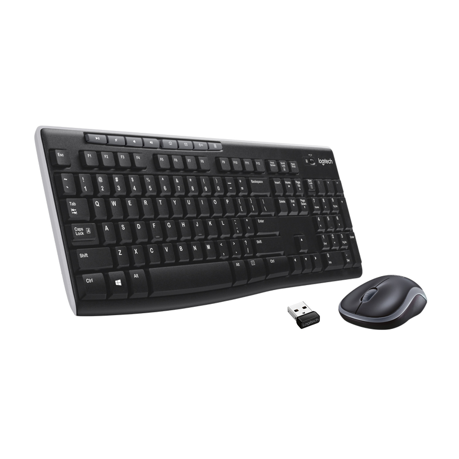 Tastiera + Mouse Logitech Wireless Combo Mk270