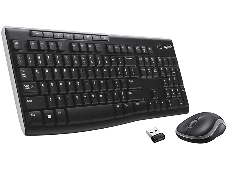 Tastiera + Mouse Logitech Wireless Combo Mk270