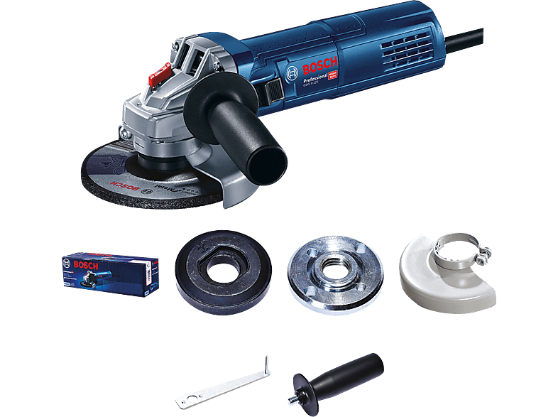 BOSCH PROFESSIONAL GWS 9-125 Elektromos sarokcsiszoló, 125mm, 900W (0601396007)