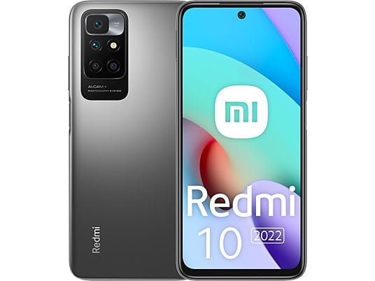 XIAOMI Redmi 10 - Smartphone (6.5 ", 128 GB, Grigio carbone)