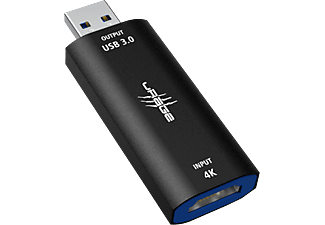 URAGE Stream-Link 4K - Adaptateur USB vers HDMI (Noir)