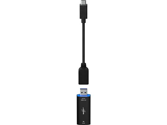 URAGE Stream-Link 4K - Adattatore da USB a HDMI (Nero)