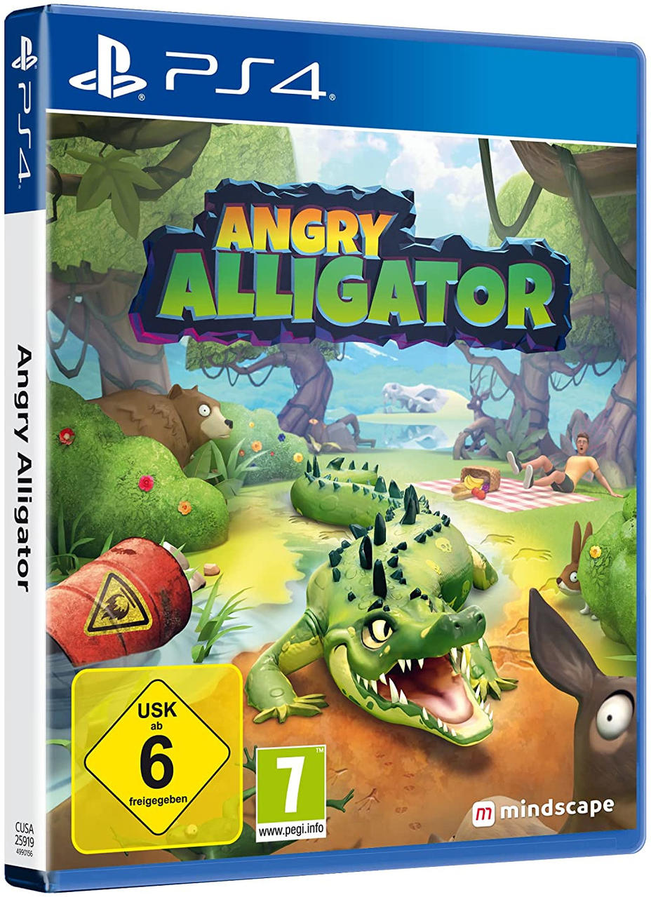[PlayStation Alligator Angry 4] -