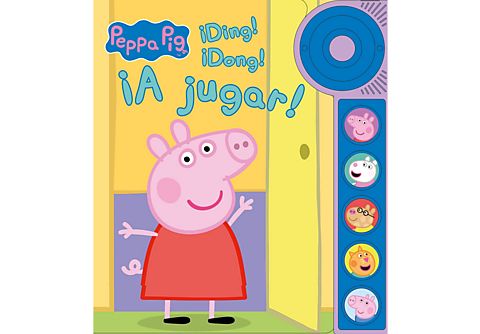 Peppa Pig. ¡Ding! ¡Dong! ¡A Jugar! Libro De Sonidos - Hasbro Eone