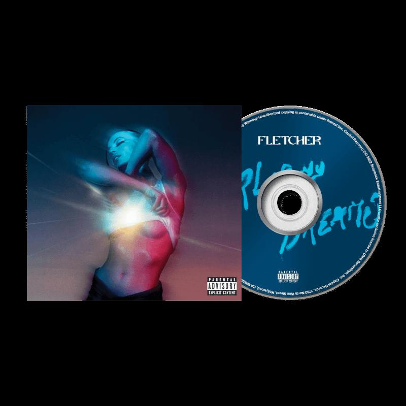 Albumcover und CD einer Sängerin.