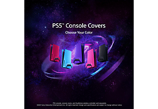 SONY PS5 Digital Cover - Cosmic Red