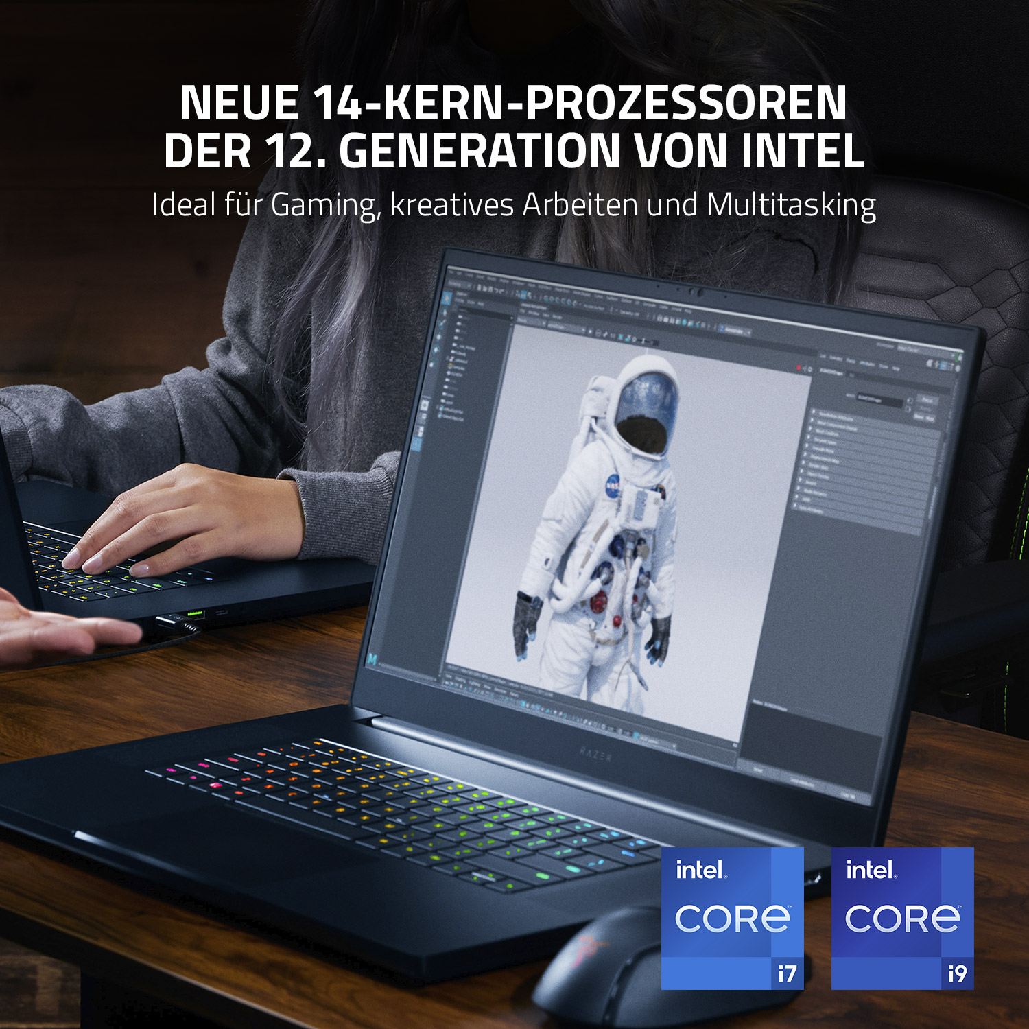 RAZER Blade 17 - 17,28 Zoll - Intel® Core™ i9 i9-12900H - 16 GB - 1 TB - NVIDIA GeForce RTX™ 3070 Ti - Windows 11 Home