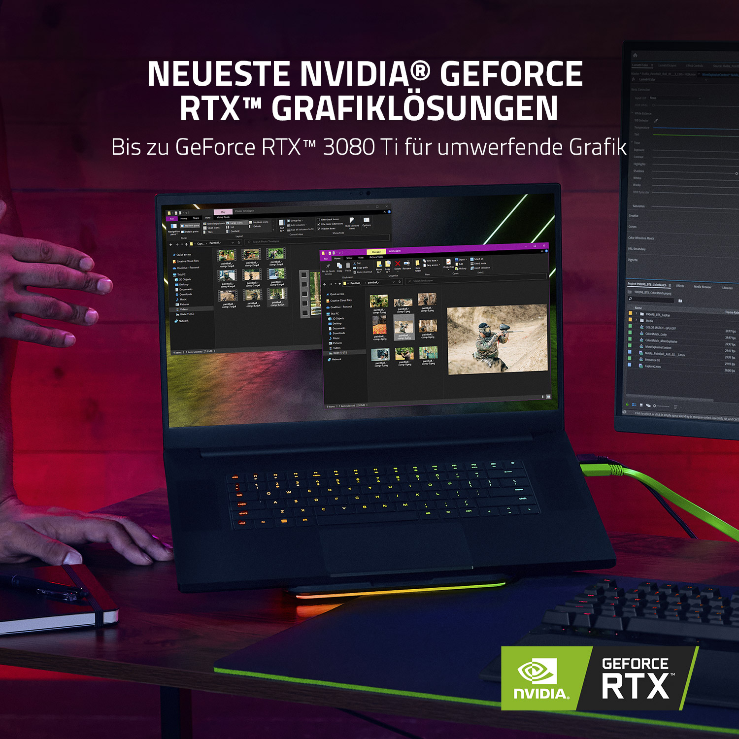 RAZER Blade 17 - 17,28 Zoll - Intel® Core™ i9 i9-12900H - 16 GB - 1 TB - NVIDIA GeForce RTX™ 3070 Ti - Windows 11 Home