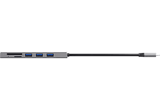 TRUST 24191 Fast USB-C Hub USB Çoğaltıcı Gri_2