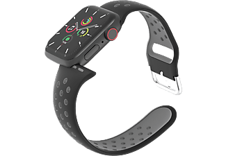 ISY Bracelet en silicone Apple Watch 42 / 45 mm Noir (2V126419)