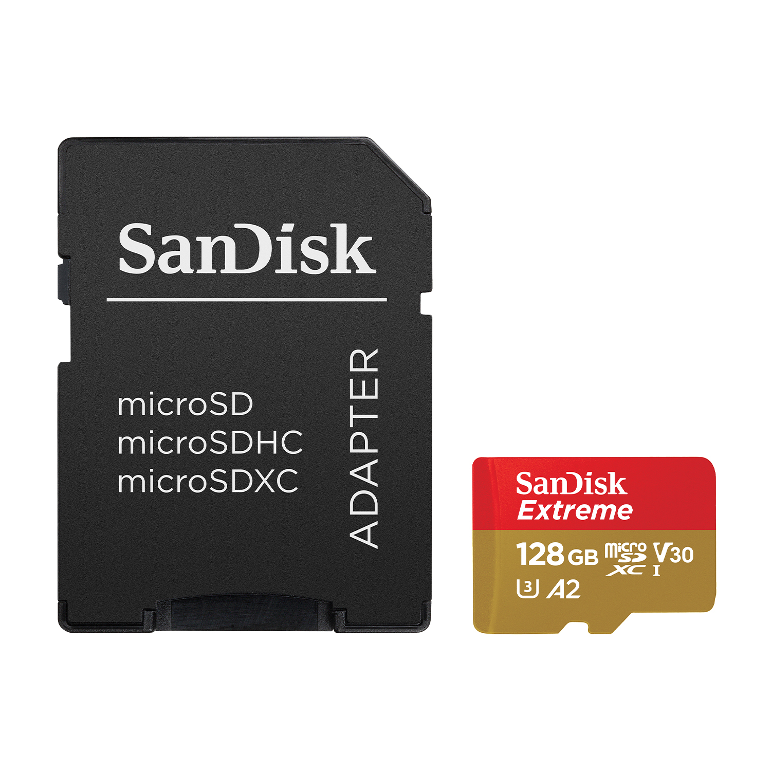 Scheda Di Memoria Pro U3 Micro SDXC Con Adattatore, 128 GB