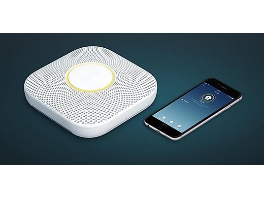 NEST Détecteur de fumée et CO Smart Nest Protect (2nd Gen.) Filaire (S3003LWFD)