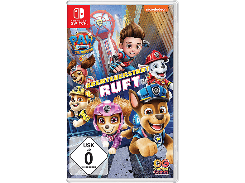 PAW Patrol: Der Kinofilm - Abenteuerstadt ruft - Nintendo Switch [Game card]; Videogame