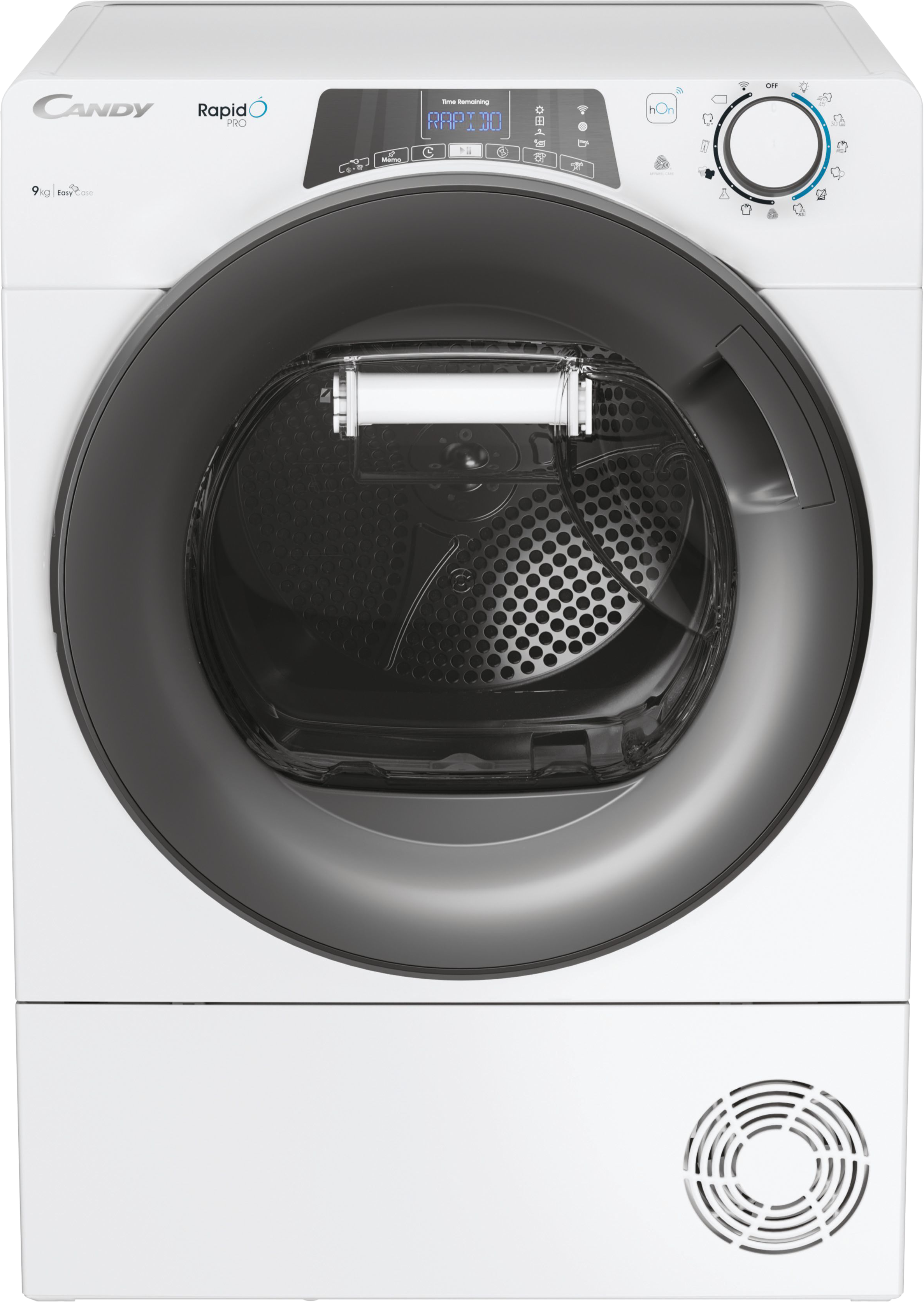 CANDY RPE H9A2TRE-S hőszivattyús szárítógép 9 kg kapacitás, érintőkijelző, WiFi, E