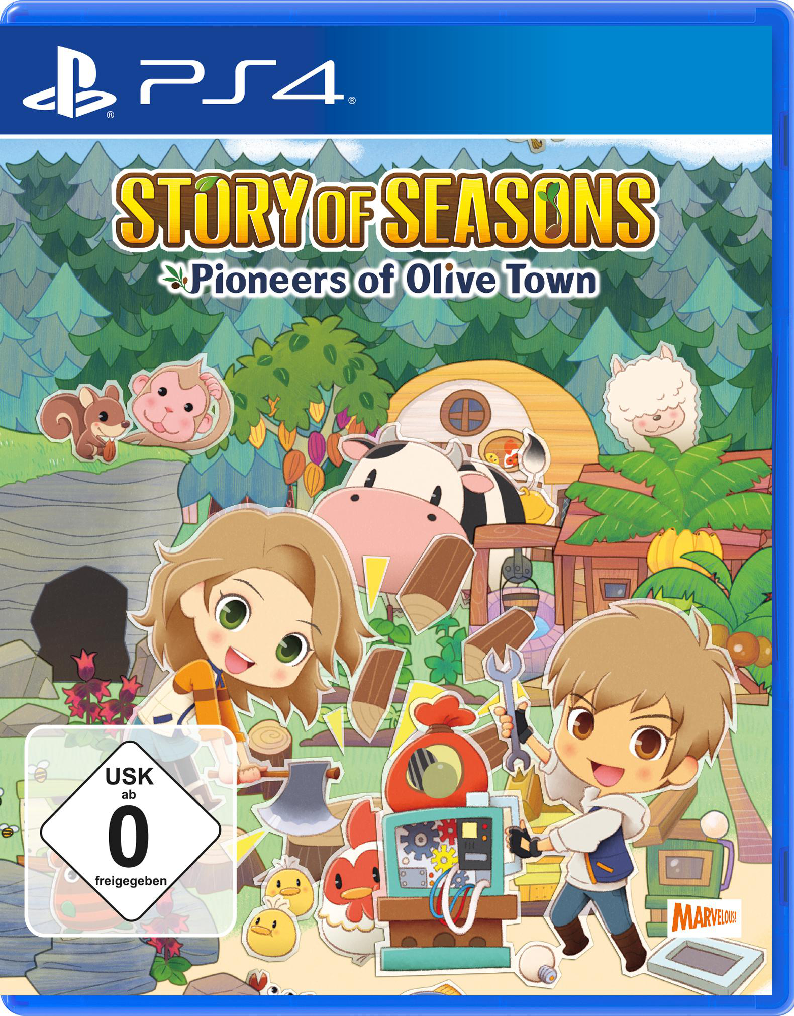 of 4] Pioneers [PlayStation of Story - Town Seasons: Olive
