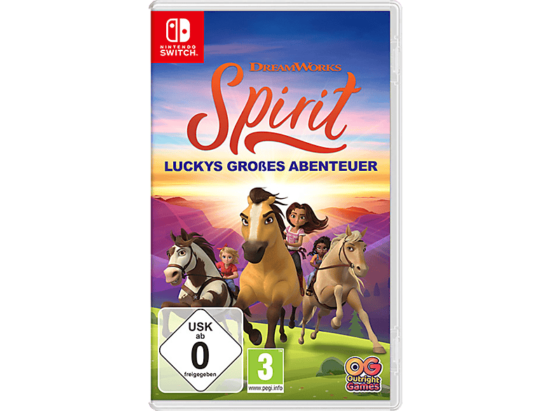 Spirit: Luckys grosses Abenteuer - Nintendo Switch Deutsch