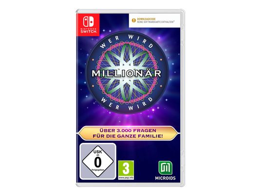 Wer wird Millionär? (Code in a Box) - Nintendo Switch - Tedesco
