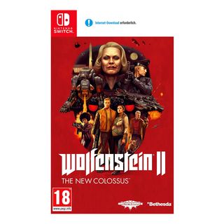 Wolfenstein II: The New Colossus (Code in a Box) - Nintendo Switch - Deutsch
