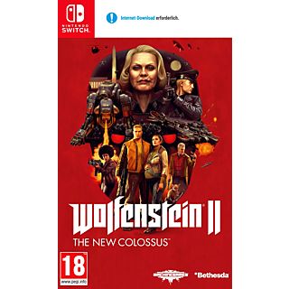 Wolfenstein II: The New Colossus (Code in a Box) - Nintendo Switch - Allemand