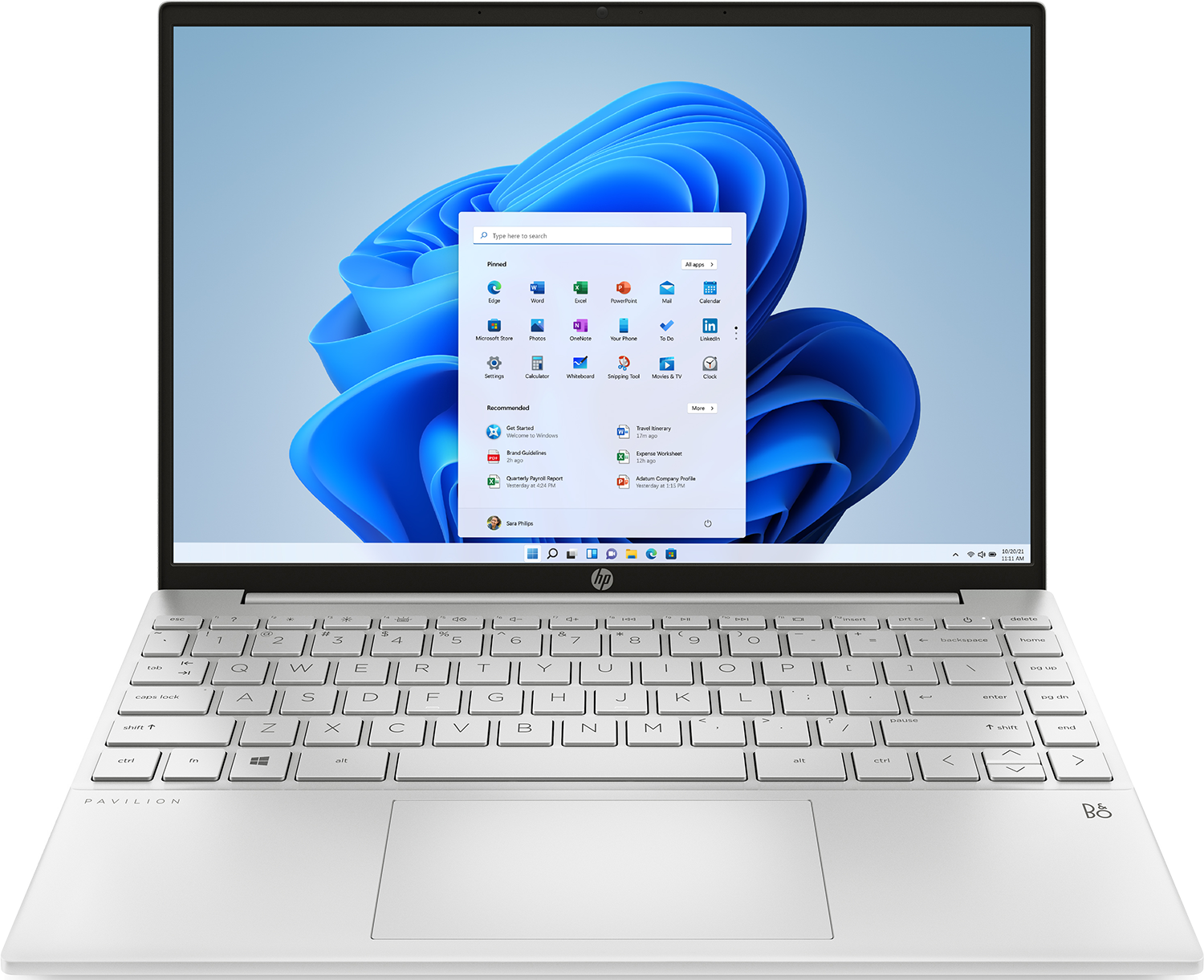 HP PAVILION AERO 13-BE1800ND | 13.3 inch - AMD Ryzen 5 - 8 GB