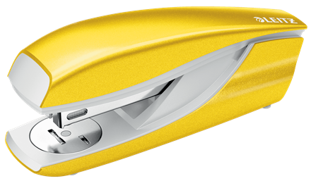 LEITZ NeXXt WOW fém tűzőgép, 30 lap, sárga (55021016)