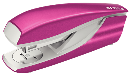 LEITZ NeXXt WOW fém tűzőgép, 30 lap, rózsaszín (55021023)