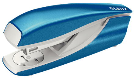 LEITZ NeXXt WOW fém tűzőgép, 30 lap, kék (55021036)