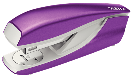 LEITZ NeXXt WOW fém tűzőgép, 30 lap, lila (55021062)