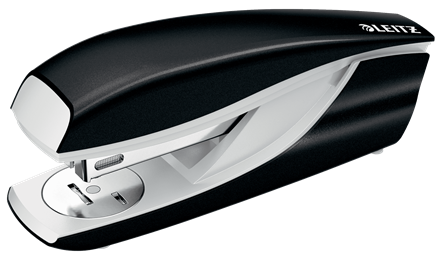 LEITZ NeXXt WOW fém tűzőgép, 30 lap, fekete (55021095)