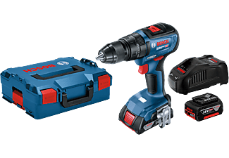 BOSCH PROFESSIONAL GSB 18V-50 Akkumulátoros ütvefúró-csavarozógép, 18V, akkuval és töltővel, L-Boxx-ban (2x5,0Ah)(06019H5101)