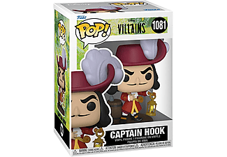 Figura Funko POP! Disney: Captain Hook , Vinilo, 9.50 cm, Multicolor