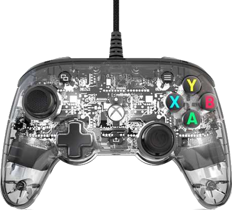 NACON Controller Pro Compact Colorlight Transparant Xbox (XBXPROCOMPACTRGB)