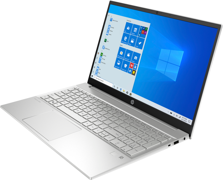HP Pavilion 15-EH1001NH 396M2EA Ezüst laptop (15,6" FHD/Ryzen7/16GB/512 GB SSD/Win10H)