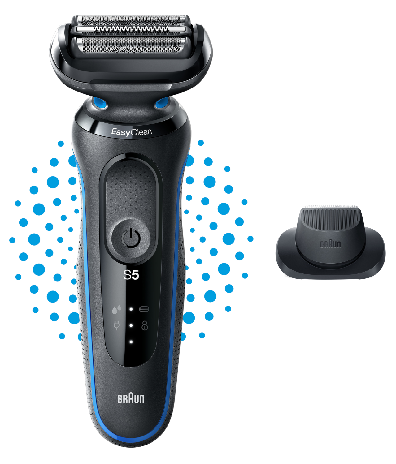 BRAUN Series 5 51-M1200s Wet&Dry Borotva, 1 tartozékkal, mentazöld