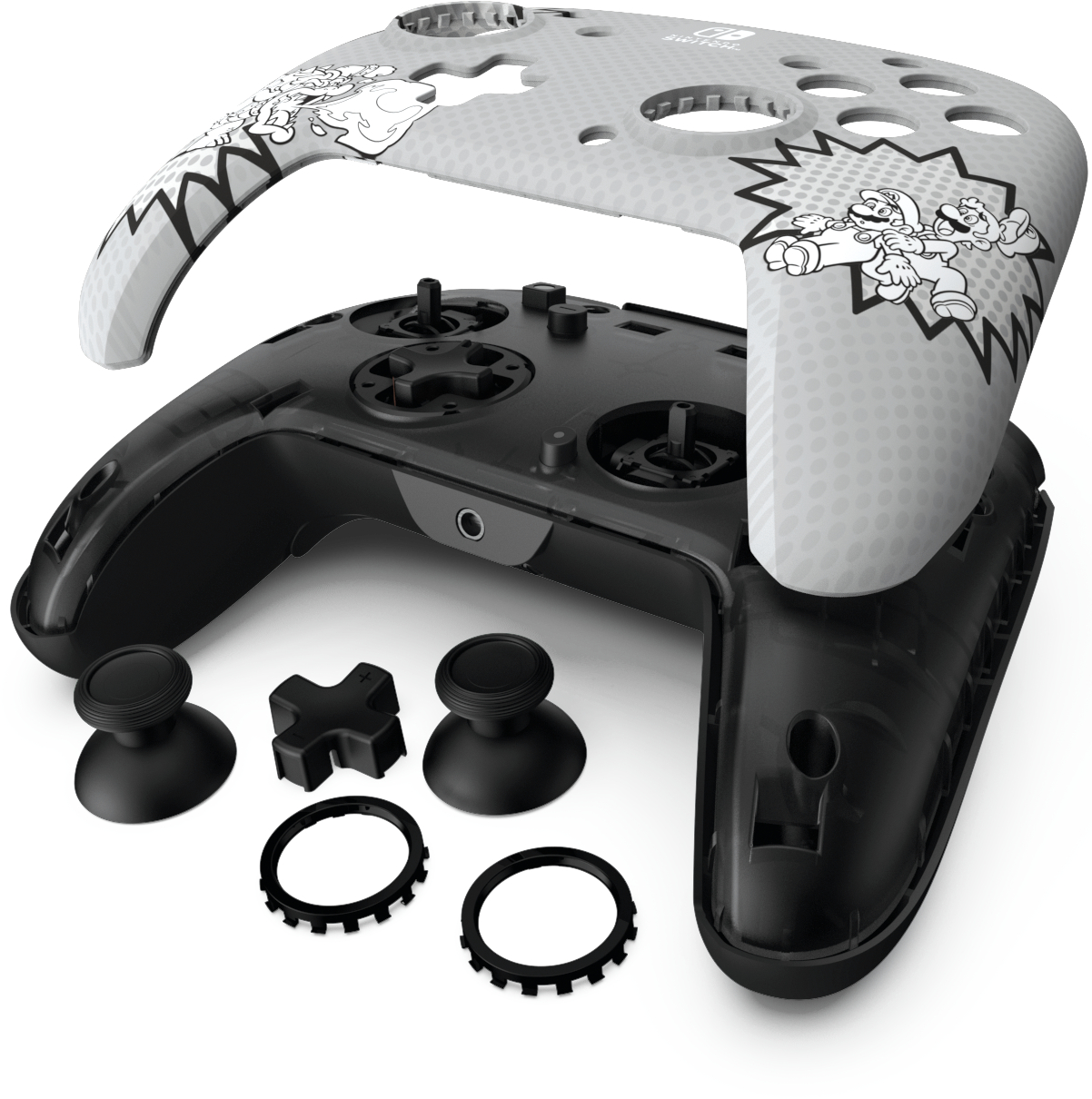 PDP Rematch Bedrade Controller - Comic Mario - Nintendo Switch