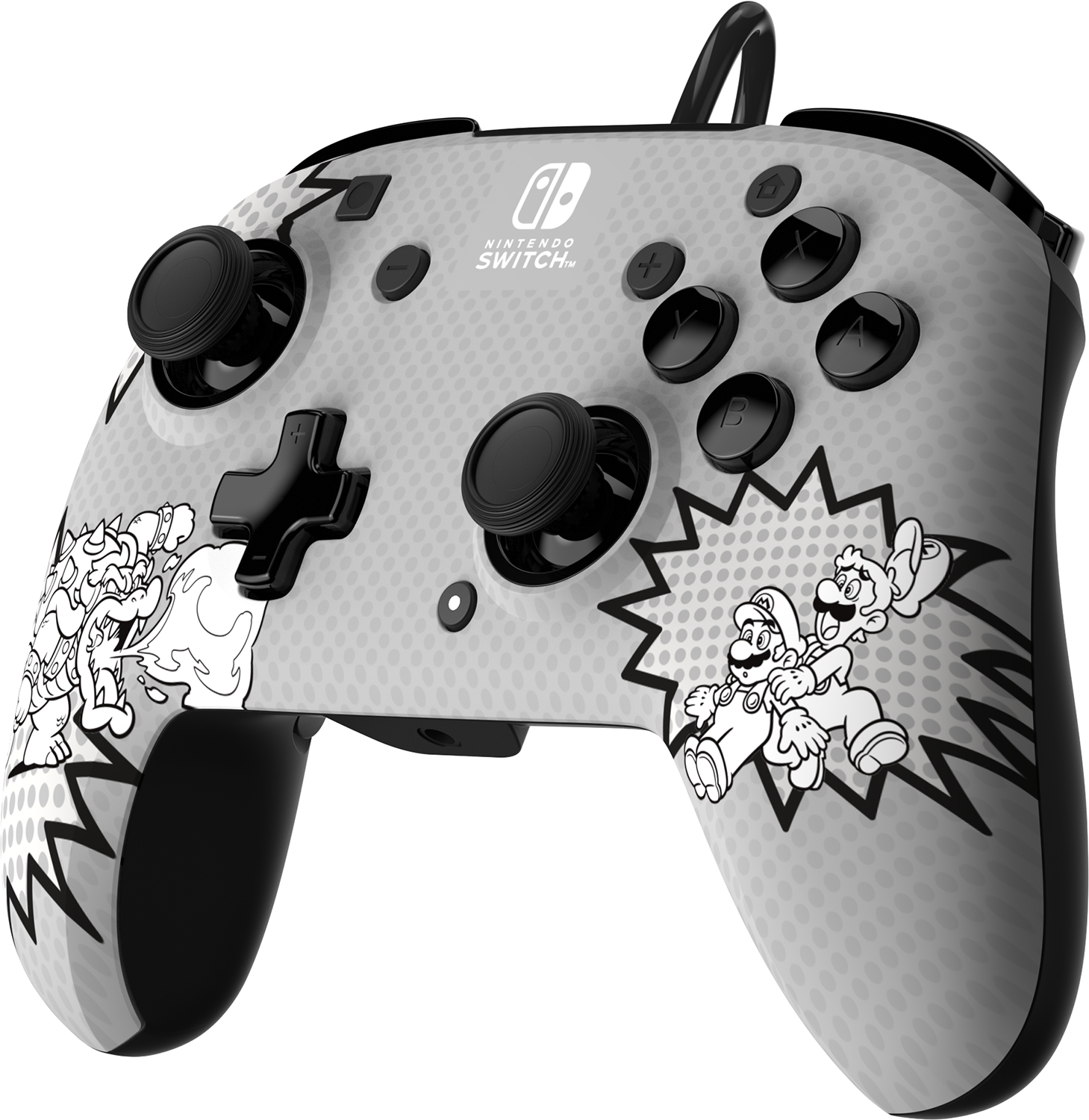 PDP Rematch Bedrade Controller - Comic Mario - Nintendo Switch