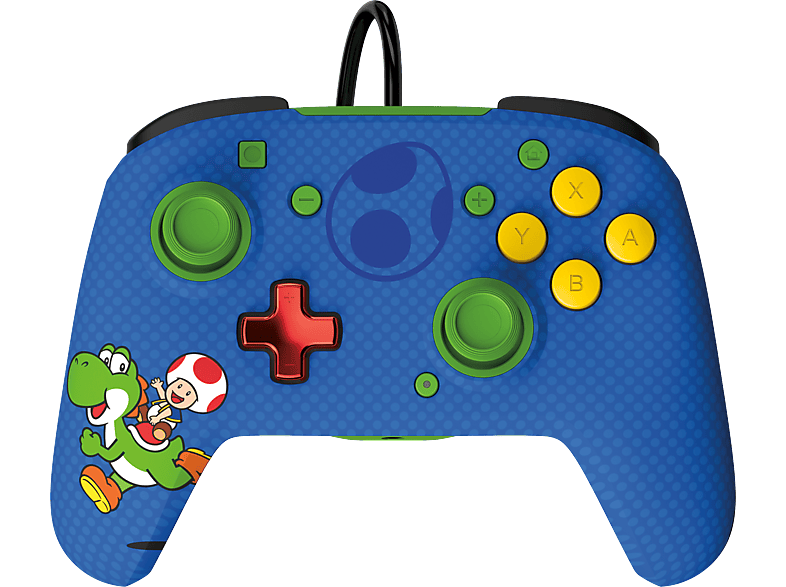 PDP Rematch Bedrade Controller - Mario & Yoshi Nintendo Switch