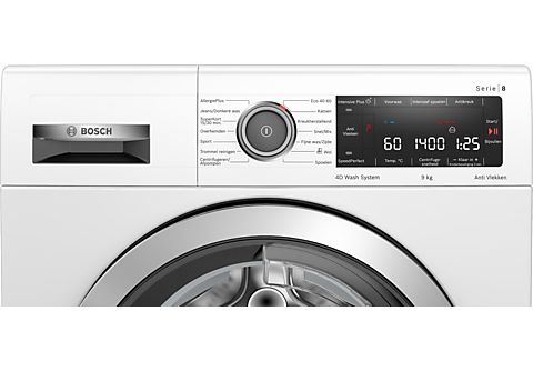 BOSCH WAV28M00NL Serie 8 4D Wash System Wasmachine