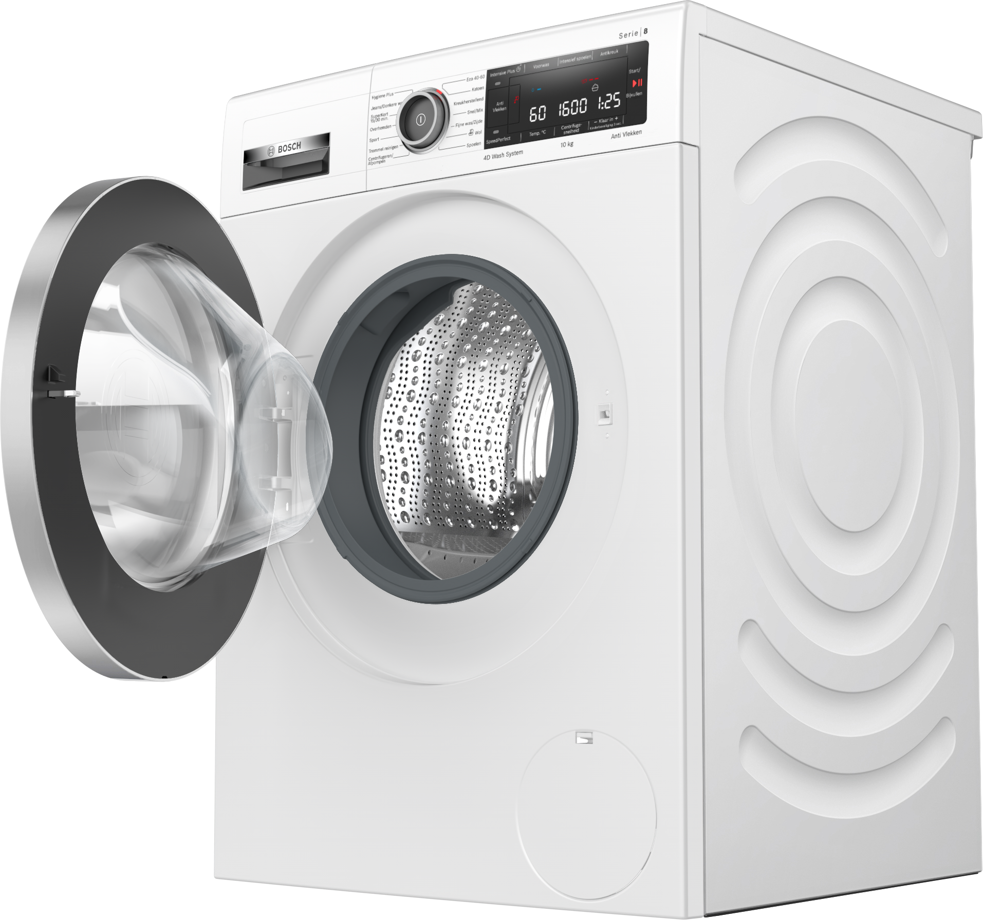 BOSCH WAX32M70NL Serie 8 4D Wash System Wasmachine