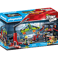 PLAYMOBIL 70834 AIR STUNTSHOW SERVICESTATION Spielset, Mehrfarbig