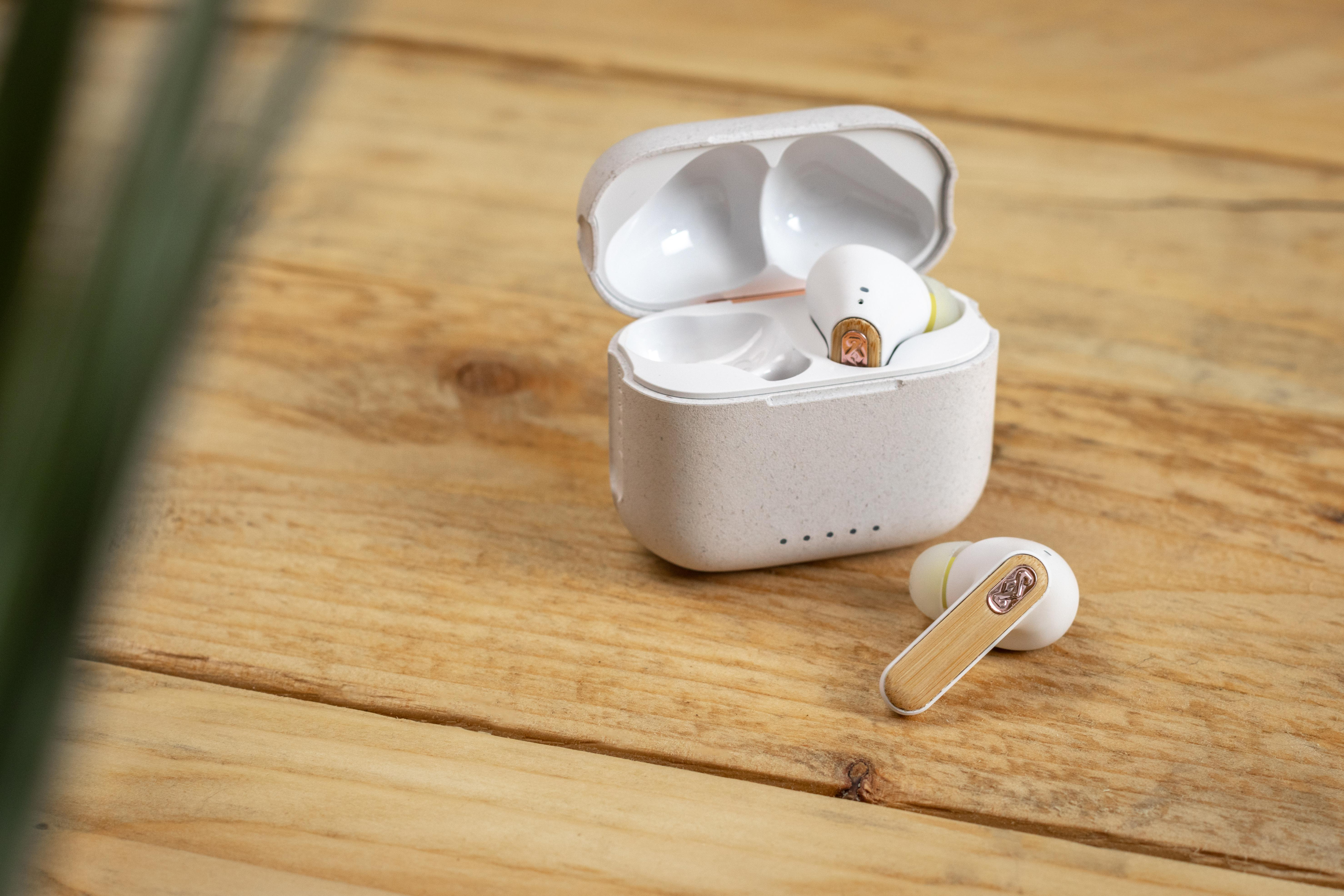 HOUSE OF MARLEY Redemption ANC 2 True Wireless, In-ear Kopfhörer Bluetooth Cremefarben