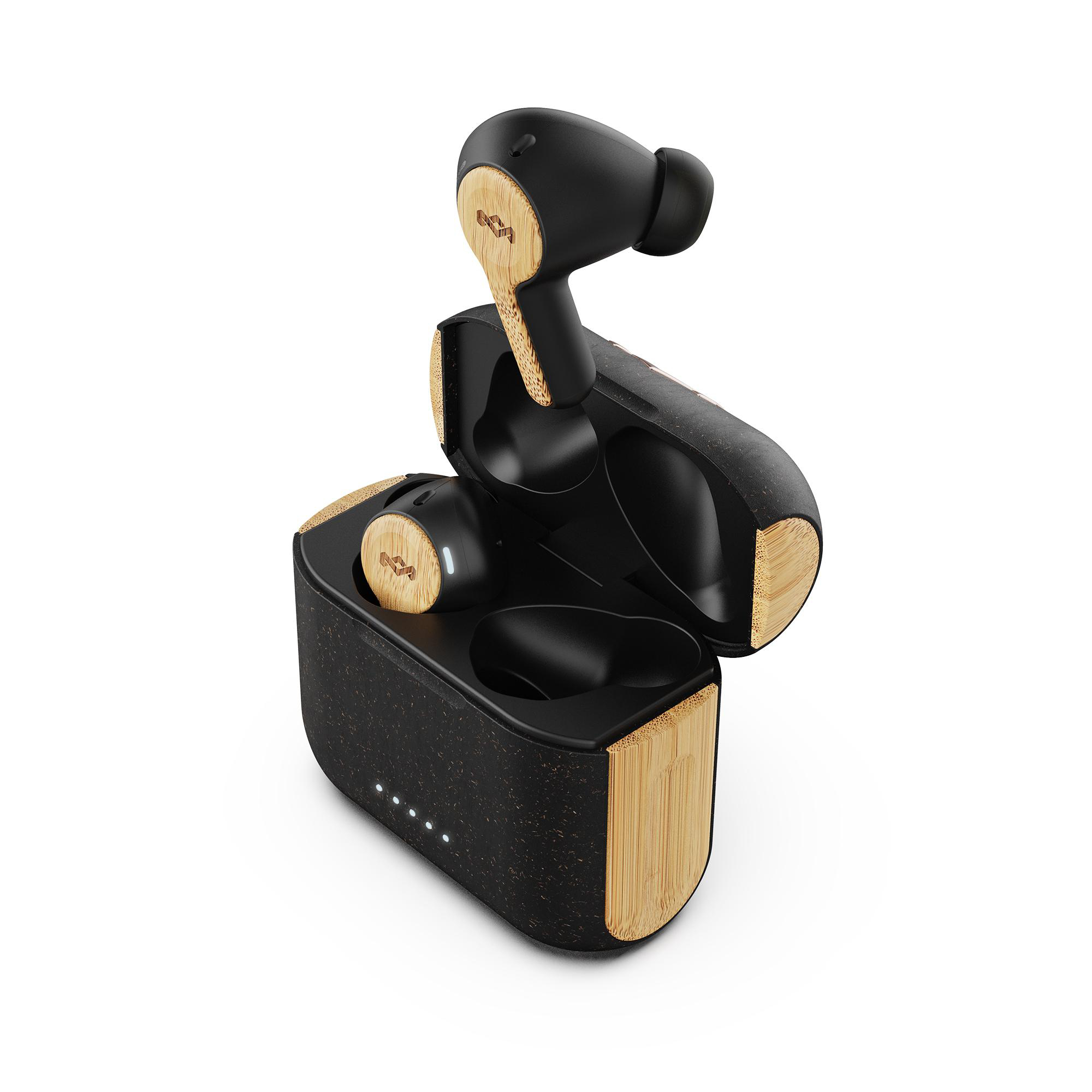 HOUSE OF MARLEY Rebel True Wireless, In-ear Kopfhörer Bluetooth Schwarz