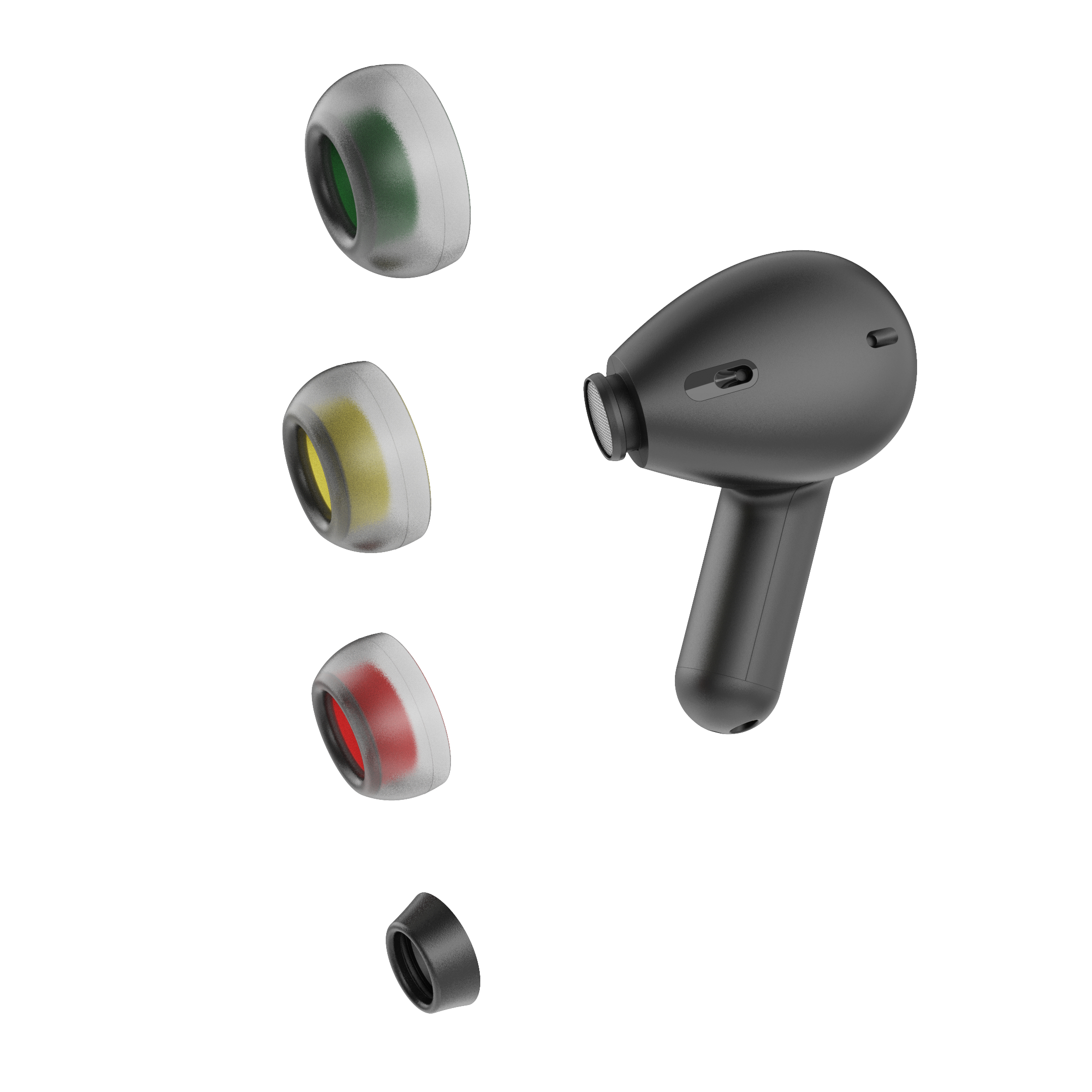 HOUSE OF MARLEY Rebel True Wireless, In-ear Kopfhörer Bluetooth Schwarz