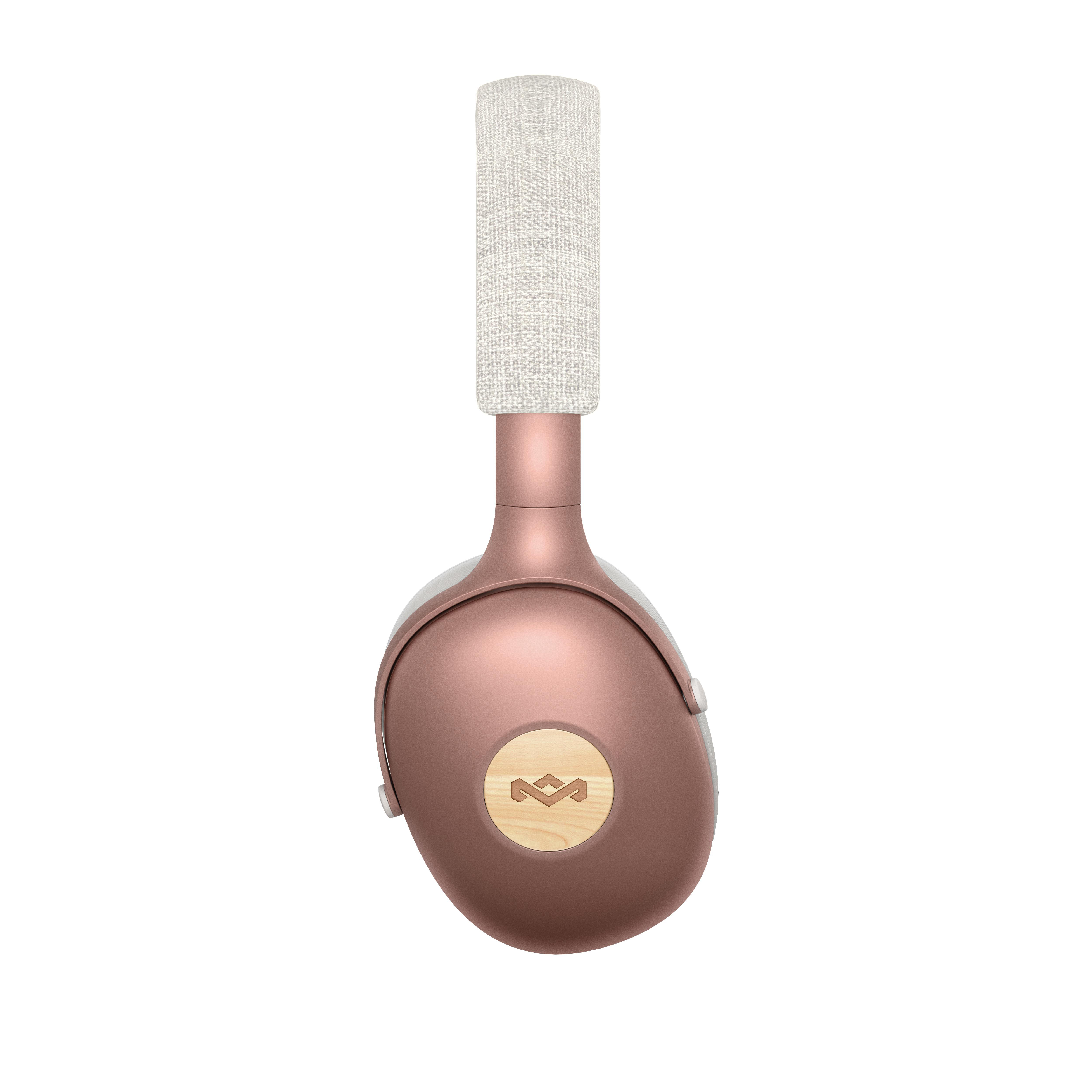 HOUSE OF MARLEY Positive Vibration XL, Over-ear Kopfhörer Bluetooth Kupfer