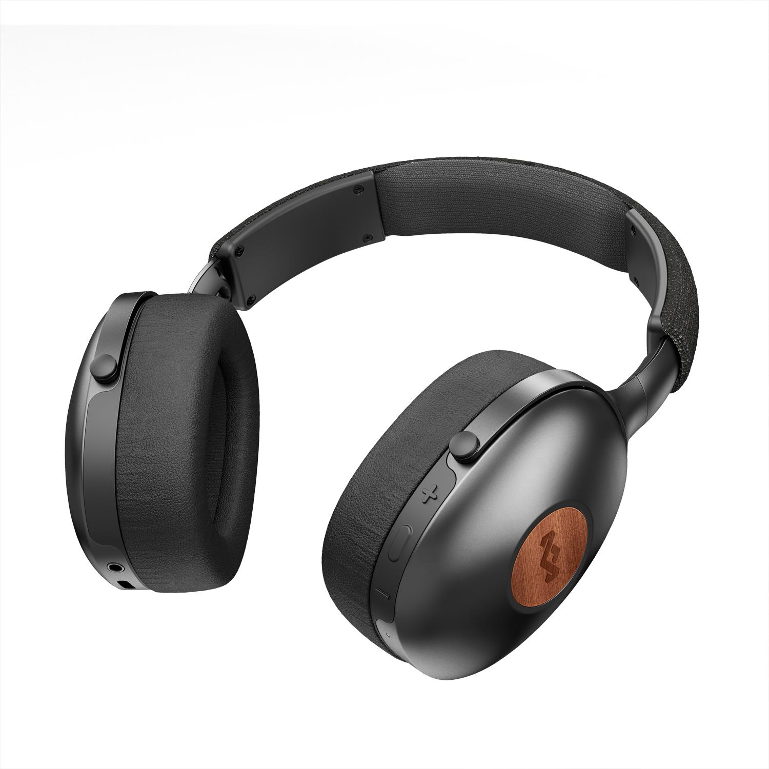 HOUSE OF MARLEY Positive Vibration XL, Over-ear Kopfhörer Bluetooth Schwarz